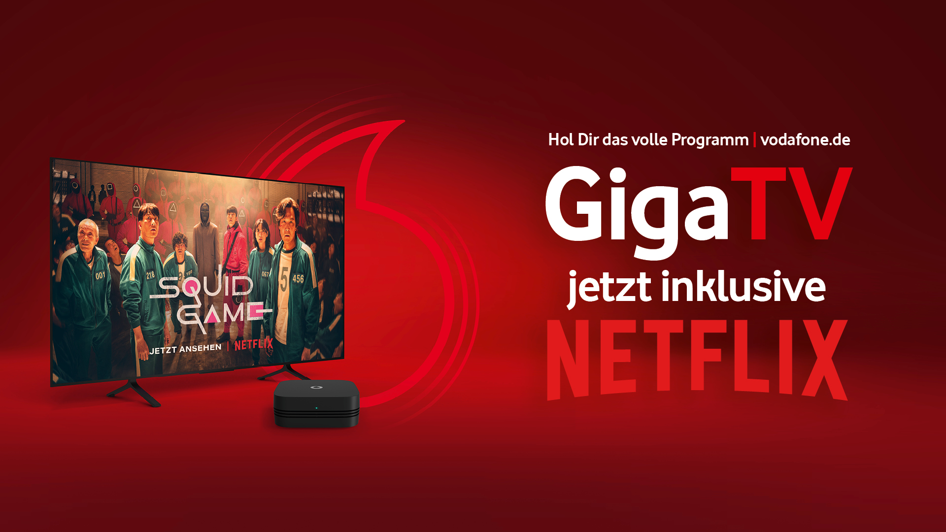 GigaTV inklusive Netflix